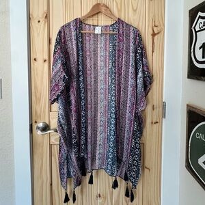 Lucky Brand Boho Chic Coverup Tunic O/S